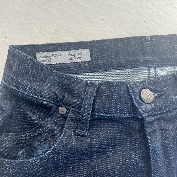 Citizens of humanity high rise wide leg- rinse wash - Picture 2 of 6